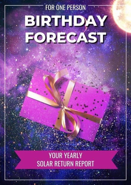 Your Solar Return report cover