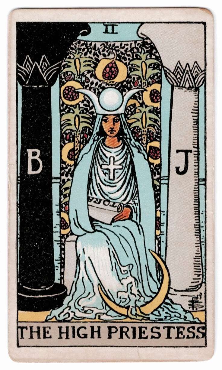 The-High-Priestess-1 Your Tarot Birth Card - Life Path 2: The High Priestess