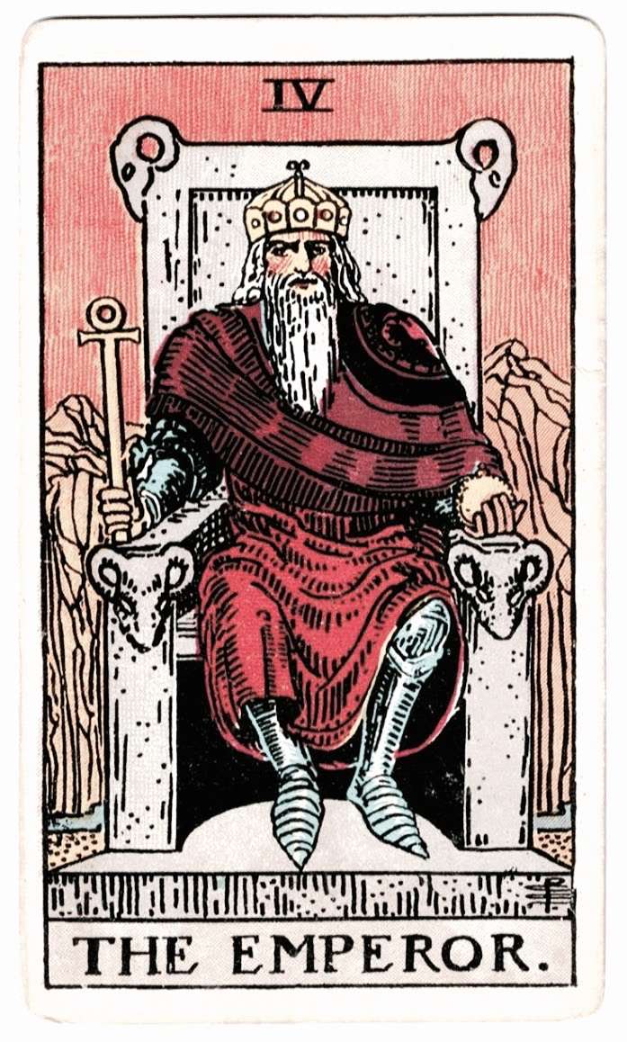 emperor-1 The Emperor Tarot Birth Card from the Rider-Waite Deck