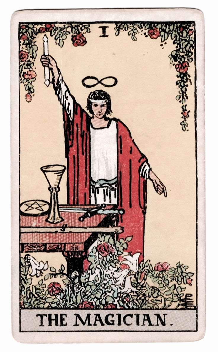 magician2-2 The Magician Tarot Card (Rider-Waite Tarot Deck)