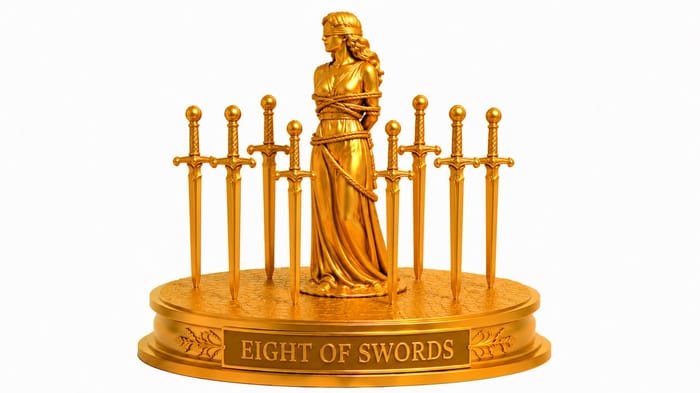 Eight Of Swords tarot card Eight Of Swords tarot card