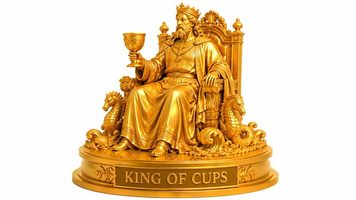 King Of Cups tarot card King Of Cups tarot card