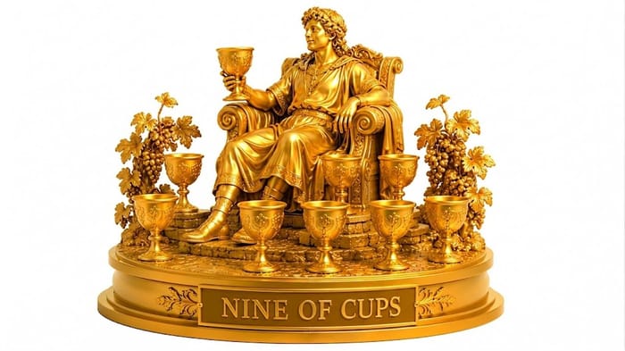 Nine Of Cups tarot card Nine Of Cups tarot card