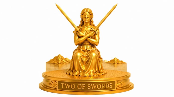 Two Of Swords tarot card Two Of Swords tarot card