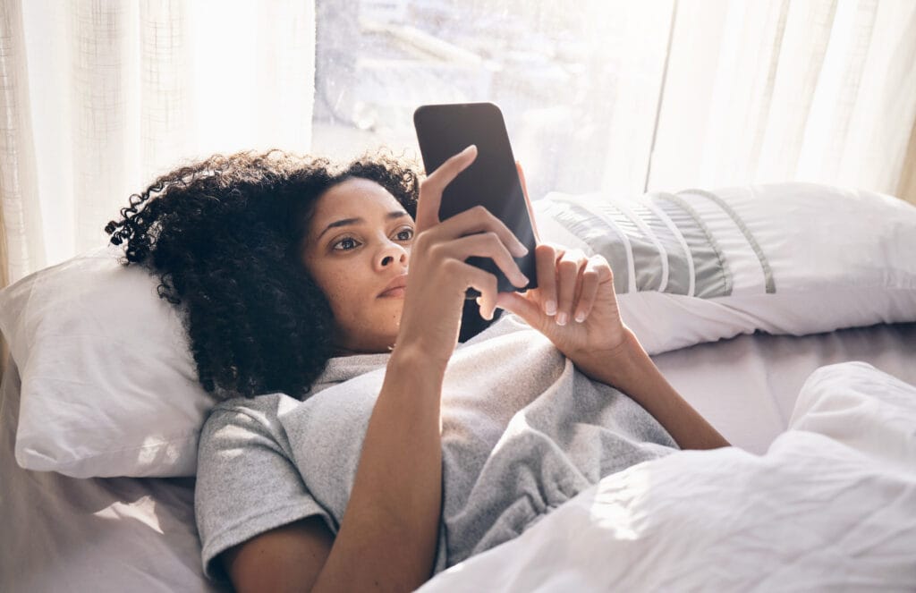 Phone Scrolling Phone Scrolling