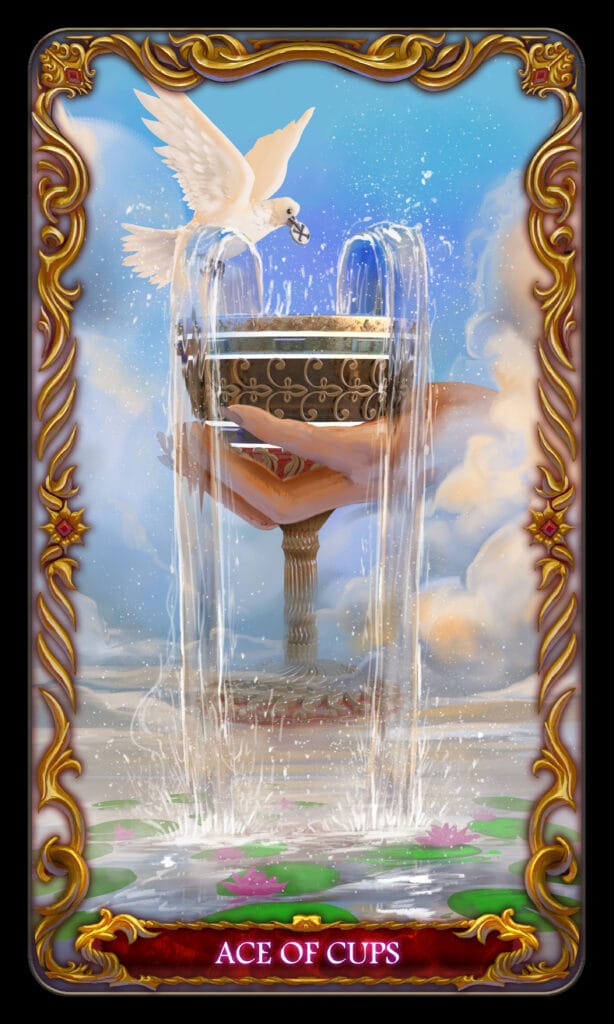 Ace Of Cups tarot card Ace Of Cups tarot card