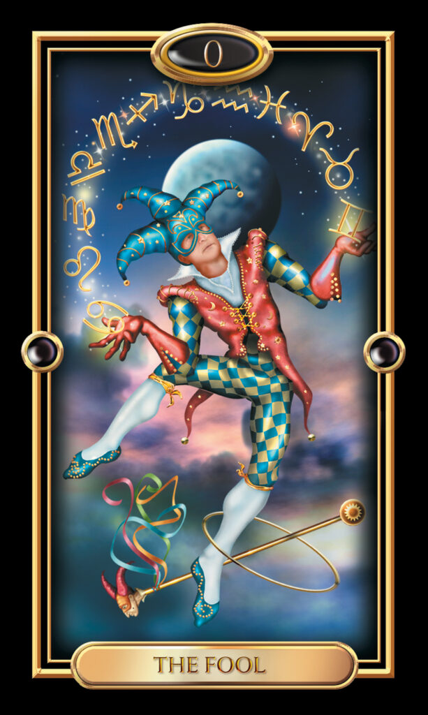 Fool from The Gilded Tarot