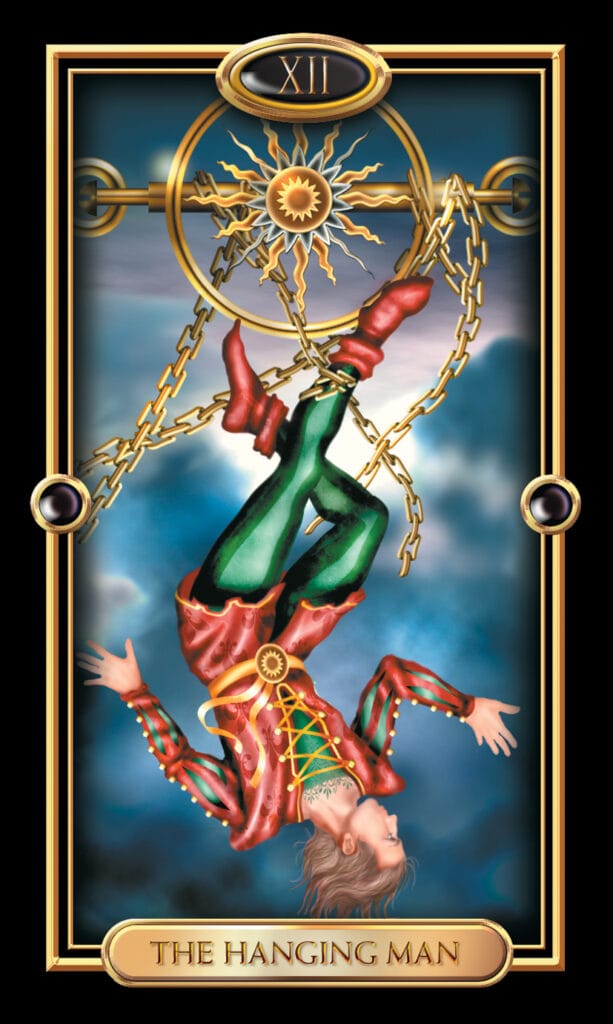 Hanged Man from The Gilded Tarot Hanged Man from The Gilded Tarot