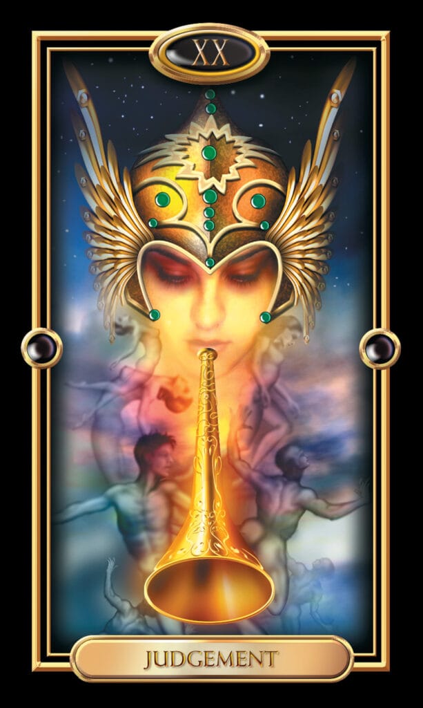 Judgement from The Gilded Tarot Judgement from The Gilded Tarot