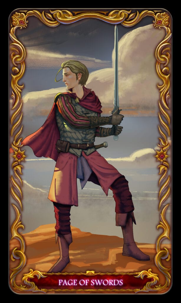 Page Of Swords tarot card