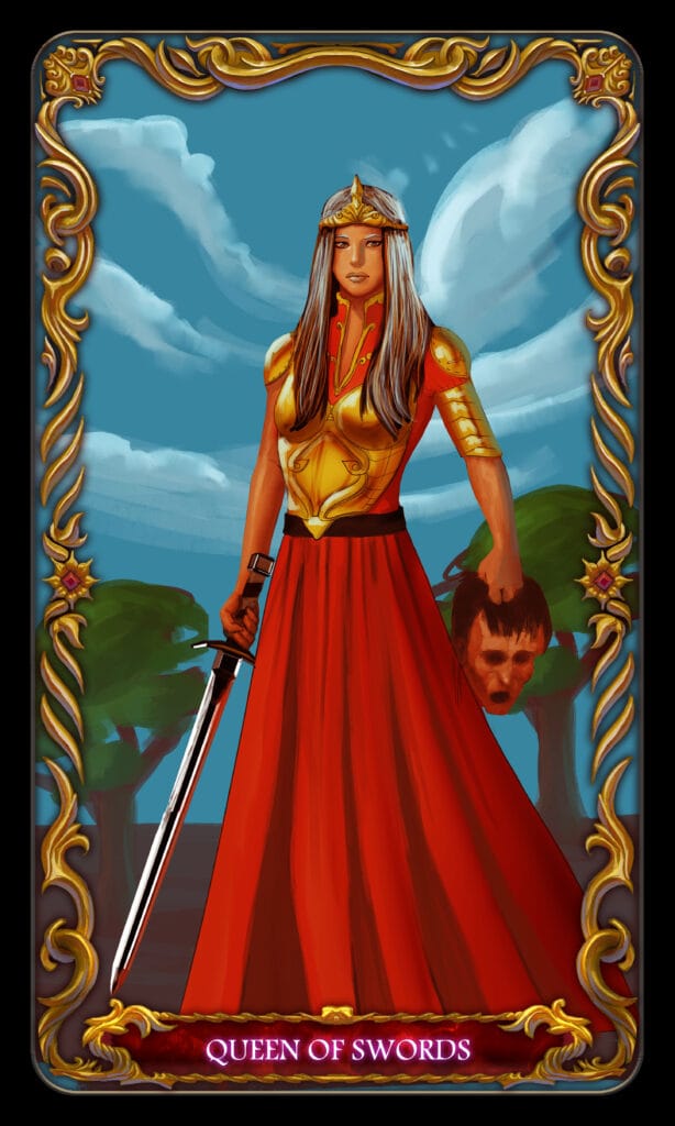 Queen Of Swords tarot card