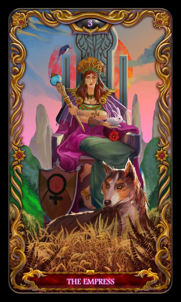 Empress tarot card