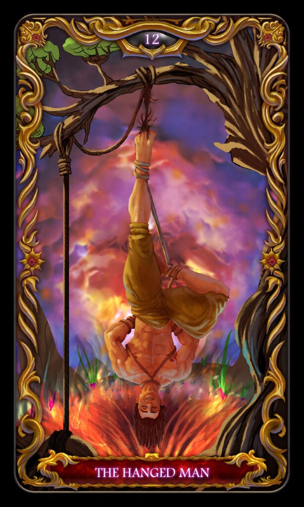 Hanged Man tarot card Hanged Man tarot card