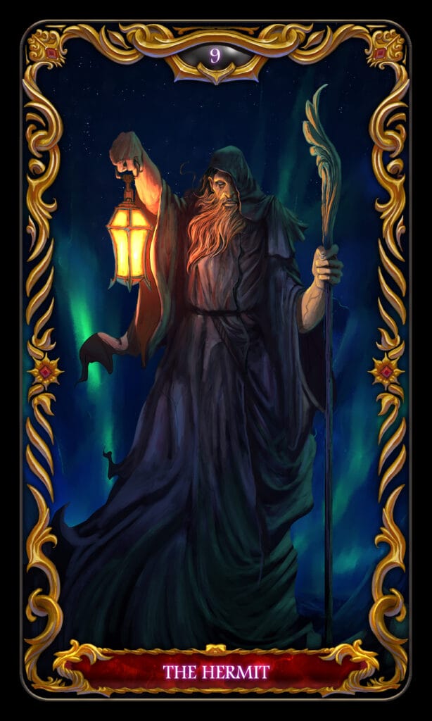 Hermit tarot card