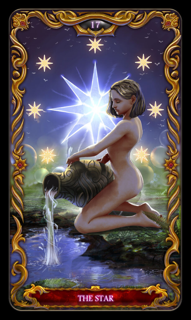 Star tarot card Star tarot card