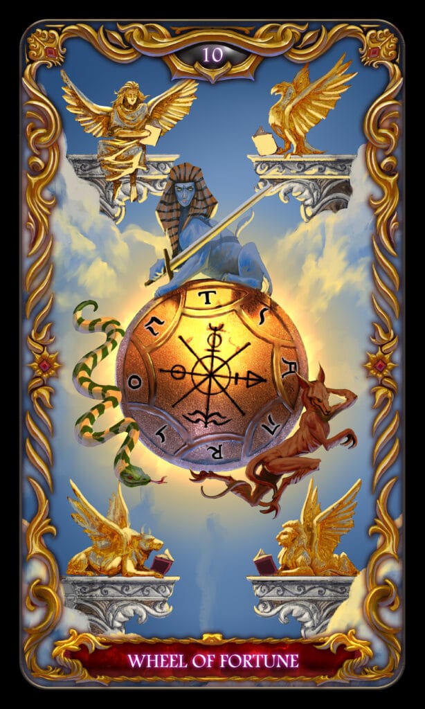 Wheel Of Fortune tarot card