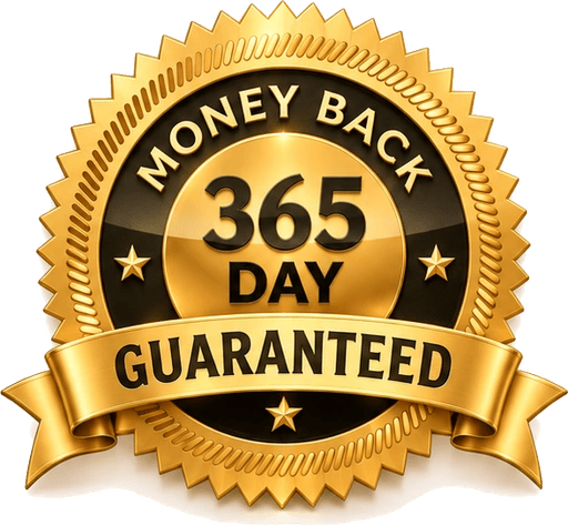 365-Day Money Back Guarantee