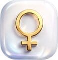 Venus planet glyph