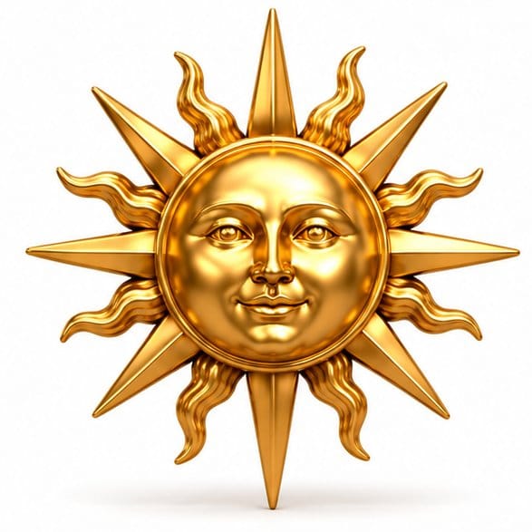 The Sun tarot card The Sun tarot card