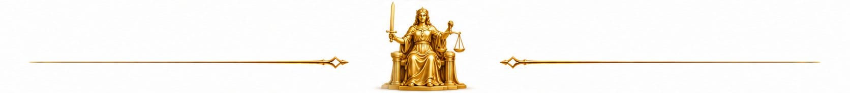Justice section separator