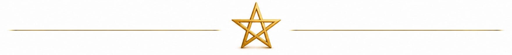 pentagram section separator