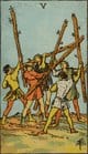 Five of Wands