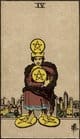 Four of Pentacles