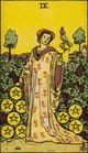Nine of Pentacles