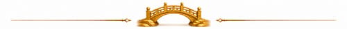 golden arched bridge section separator