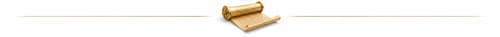 golden scroll partially unrolled section separator