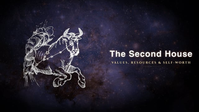 Second house in astrology