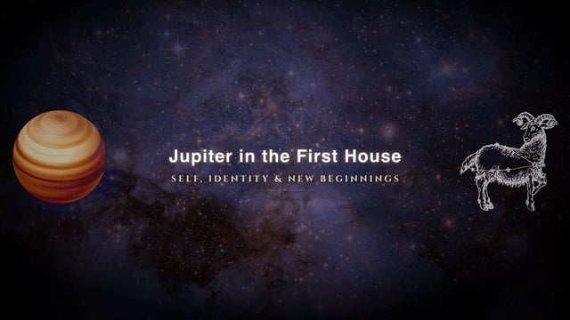 Jupiter in the first house