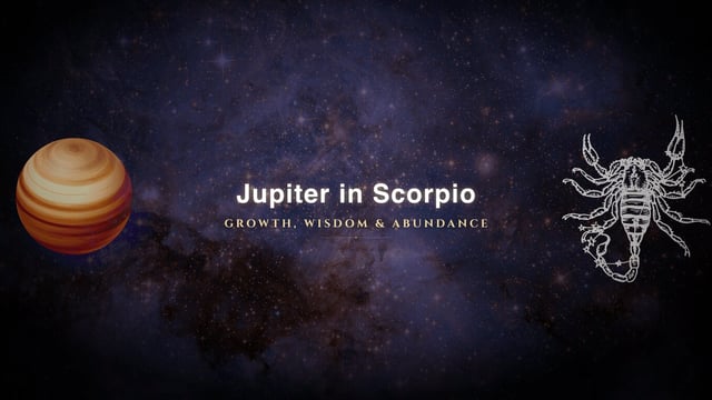 Jupiter in Scorpio: Faith Forged in the Deep
