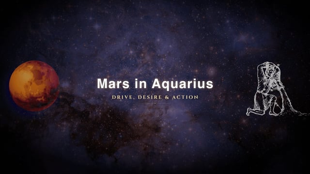 Mars in Aquarius