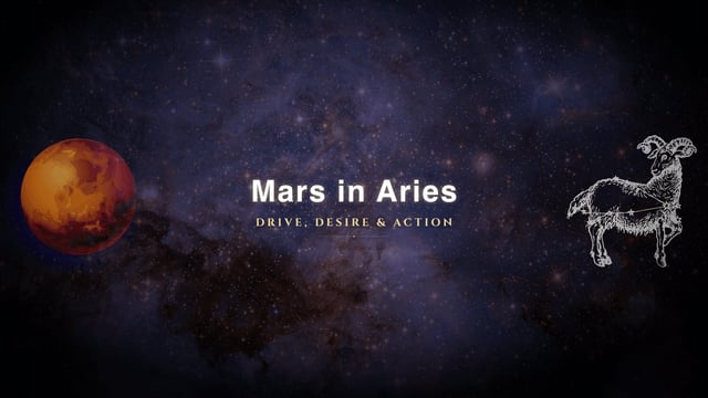 Mars in Aries