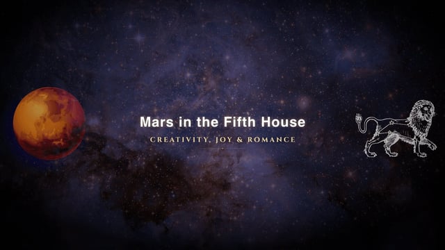 Mars in the fifth house