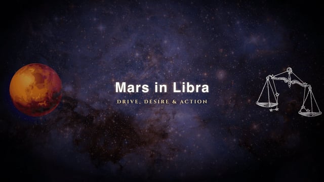 Mars in Libra