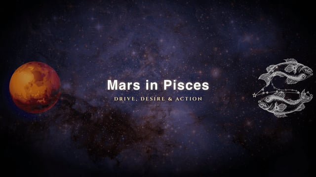 Mars in Pisces