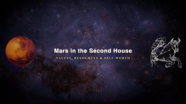 Mars in the second house