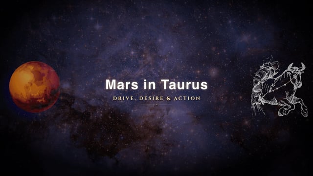 Mars in Taurus