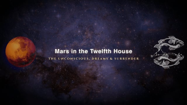 Mars in the twelfth house
