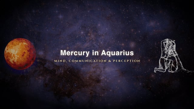 Mercury in Aquarius: The Mind That Follows Truth Off the Map