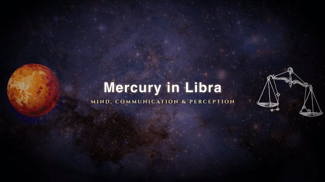 Mercury in Libra: The Mind That Thinks Best in Conversation