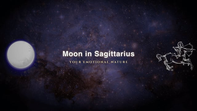 Moon in Sagittarius