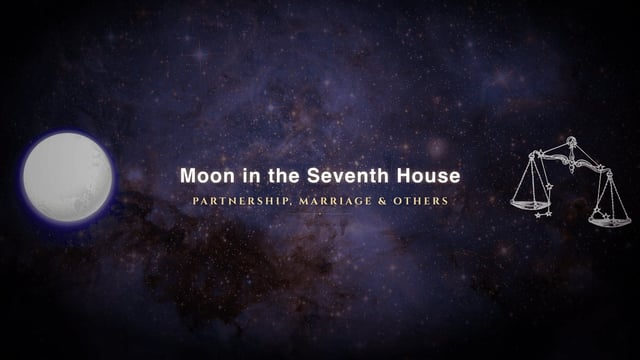 Moon in the seventh house