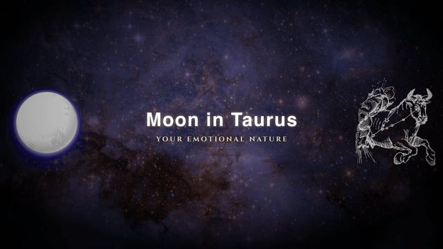 Moon in Taurus