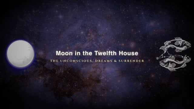 Moon in the twelfth house