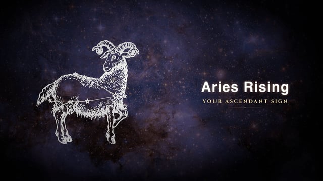 Aries rising sign
