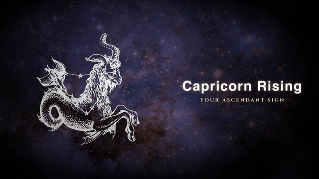 Capricorn rising sign