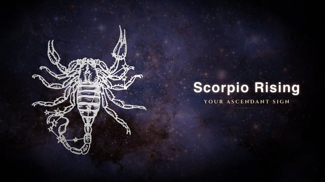 Scorpio rising sign